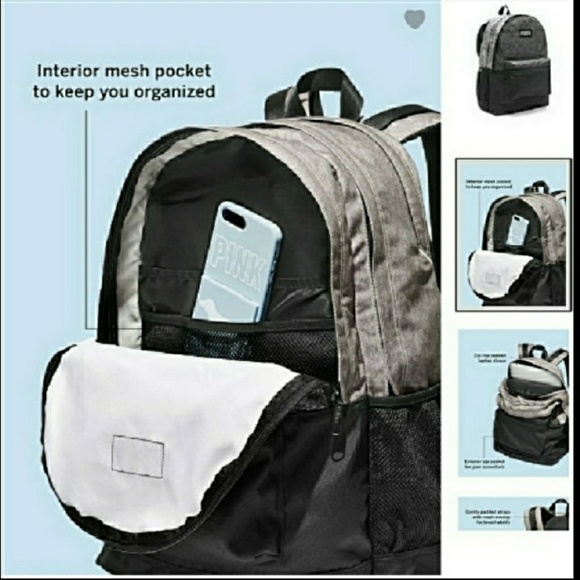 🆕PINK VS✴  RUBY /BLING BACKPACK - Picture 7 of 8